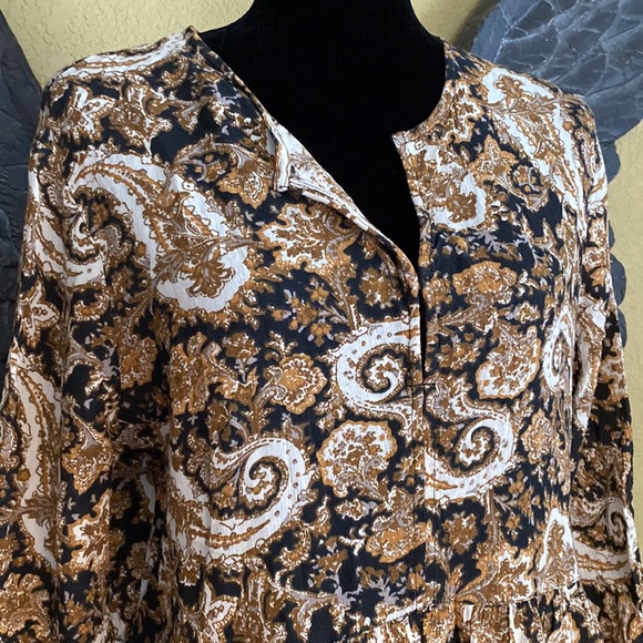 Ecote Oversized Blouse - Picture 3 of 10